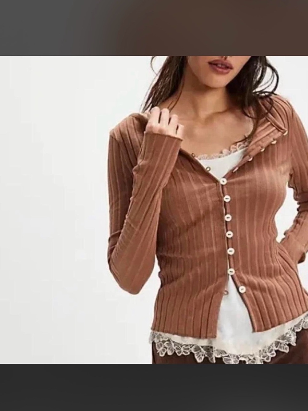NWT Free People Tilly Long Sleeve Top 🔥